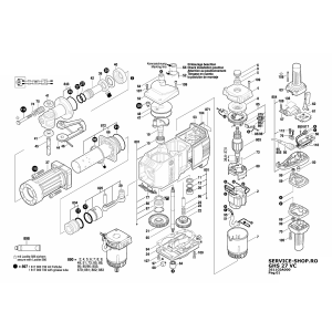 Bosch GSH 27 VC (3611C0A000-EU)