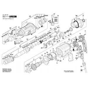 Bosch GBH 2-28 (3611B670B0)