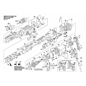 Bosch GBH 2-26 DFR (SCULA DEZASAMBLATA)