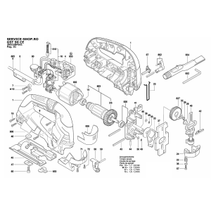 Bosch GST 90 BE (3601E8F001-EU)