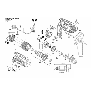 Bosch GSB 13 RE (3601B17106-EU)