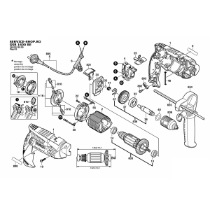 Bosch GSB 1600 RE (3601B18100-EU)