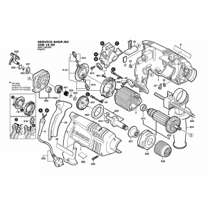 Bosch GSB 16 RE (0601148708-OEU)