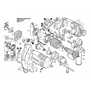 Bosch GSB 16 RE (3601A48600-EU)