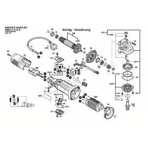 Bosch GWS 7-115 E (3601C88201-EU)