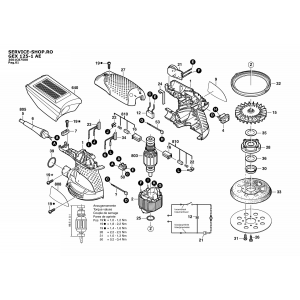 Bosch GEX 125-1 AE (3601C87500)