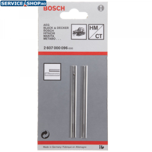 Set cutite pentru rindea 82mm Bosch 2607000096