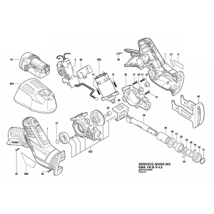 Bosch GSA 10.8 V-LI (3601F4L900-EU)