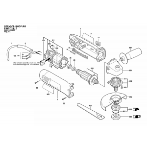 Bosch PWS 7-115 (0603402803-EU)