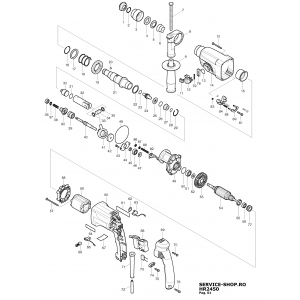 Makita HR2450 (HR2450-RO)