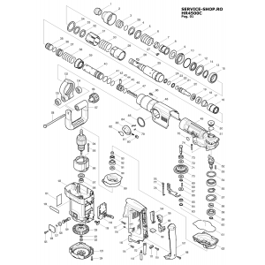 Makita HR4500C (HR4500C-RO)