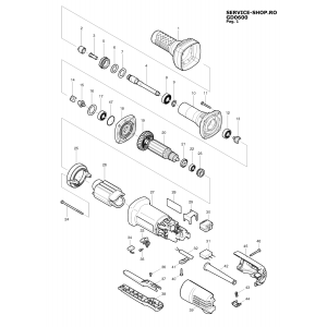 Makita GD0600 (GD0600-EU)