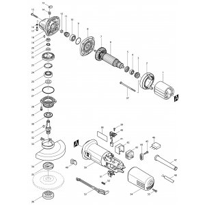 Makita 9558HN (9558HN-RO)