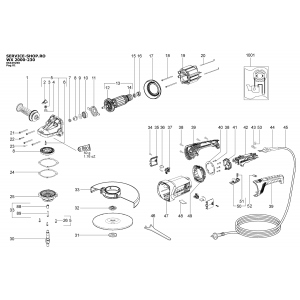 Metabo WX 2000-230 (06449260-EU)