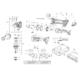 Milwaukee M18CAG125XPDB (M18CAG125XPDB-RO)