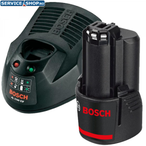 Set Bosch de acumulator 10.8V 2.0Ah Li-Ion + Incarcator AL 1130 CV
