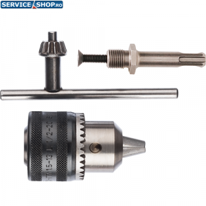 Mandrina cu cheie 1.5-13 mm cu adaptor SDS-Plus Bosch 2607000982