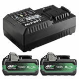 Kit incarcator cu acumulator 18/36V 4/8Ah Hikoki UC18YSL3WHZ