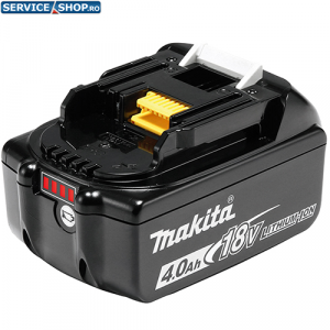 Acumulator cu indicator 18V 4.0Ah Li-Ion BL1840B Makita 632F07-0