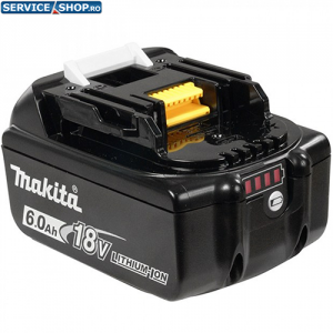 Acumulator cu indicator 18V 6.0Ah Li-Ion BL1860B Makita 632F69-8