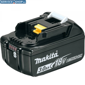 Acumulator cu indicator 18V 3.0Ah Li-Ion BL1830B Makita 632G12-3