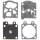 Kit carburator EA4300F / EA4300F45C / PS420C Makita 957151220