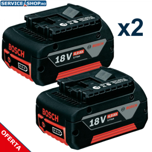 Set de 2 acumulatori 18V 4.0Ah Li-Ion CoolPack Bosch 1600Z00042