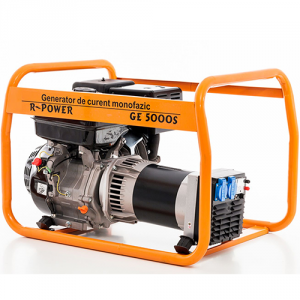 Generator de curent pe benzina Ruris R-Power GE 5000 Profesional