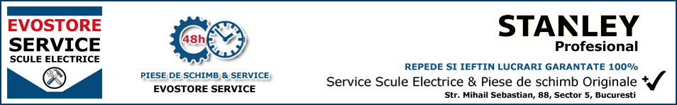 Service Stanley & Piese de schimb Service Stanley & Piese de schimb